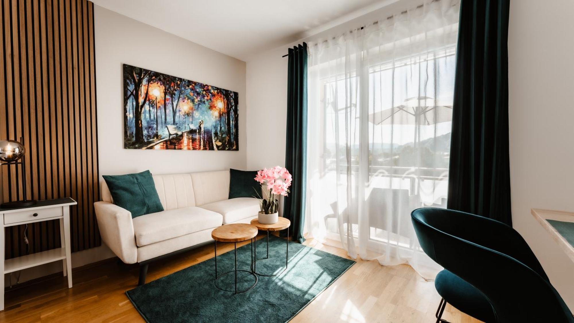 Seeblick Apartment ファアーク・アム・ゼー エクステリア 写真